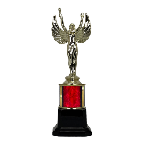 Trofeo de Tubo con Figura Serie 41